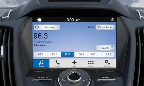 go to AM or FM. . Ford sync 3 hidden settings